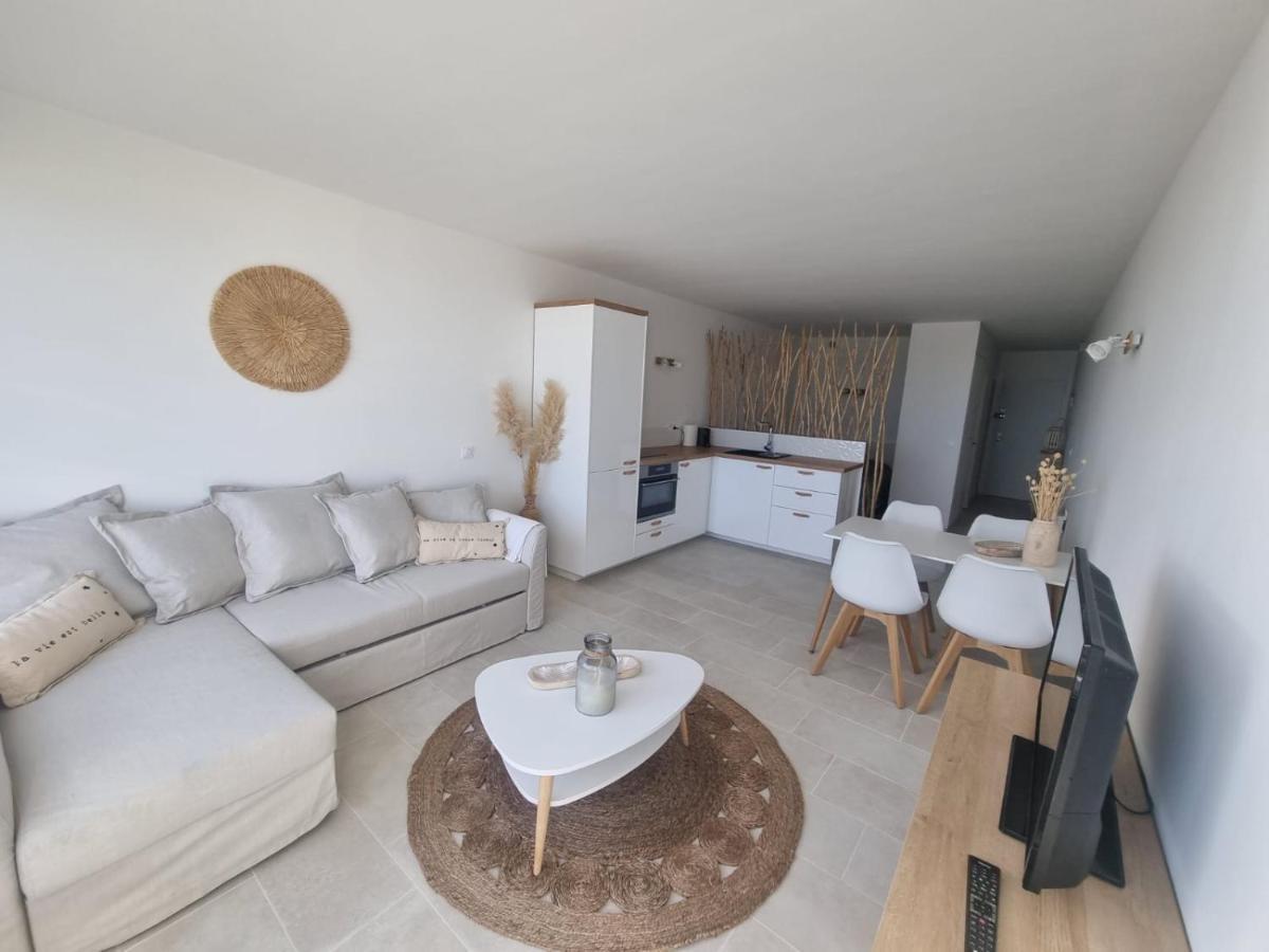 Superbe Studio Renove Les Pieds Dans L'Eau! Marseillan  Exterior foto